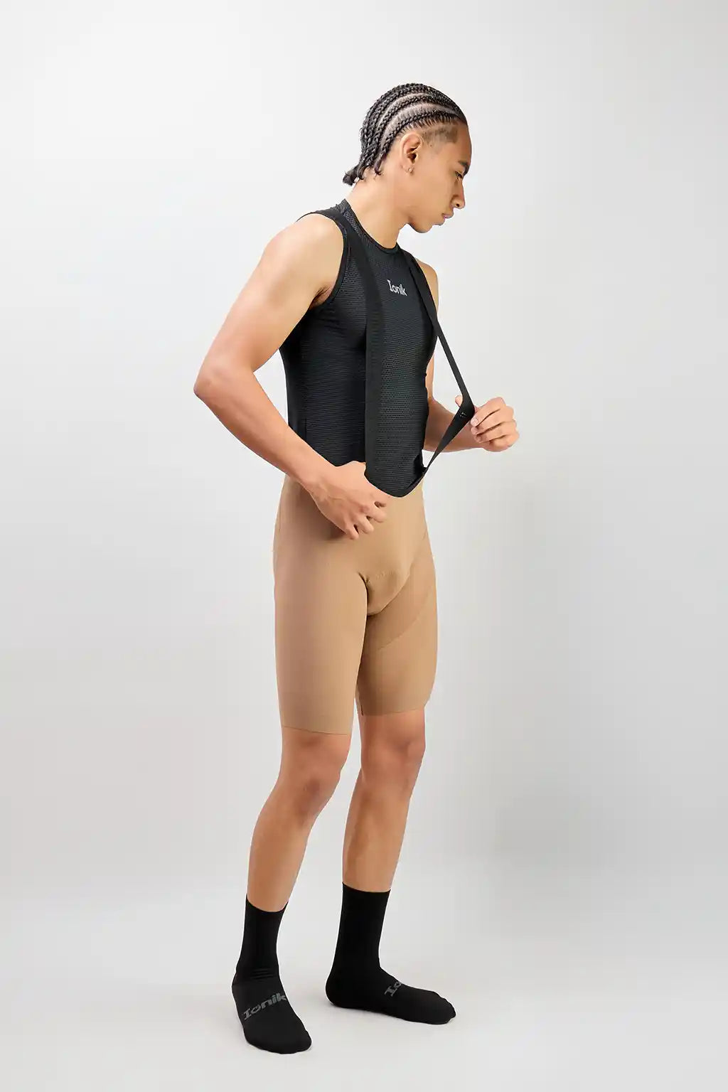 Pantaloneta Badana de Ciclismo para hombre con Banda Siliconada y cargaderas-40