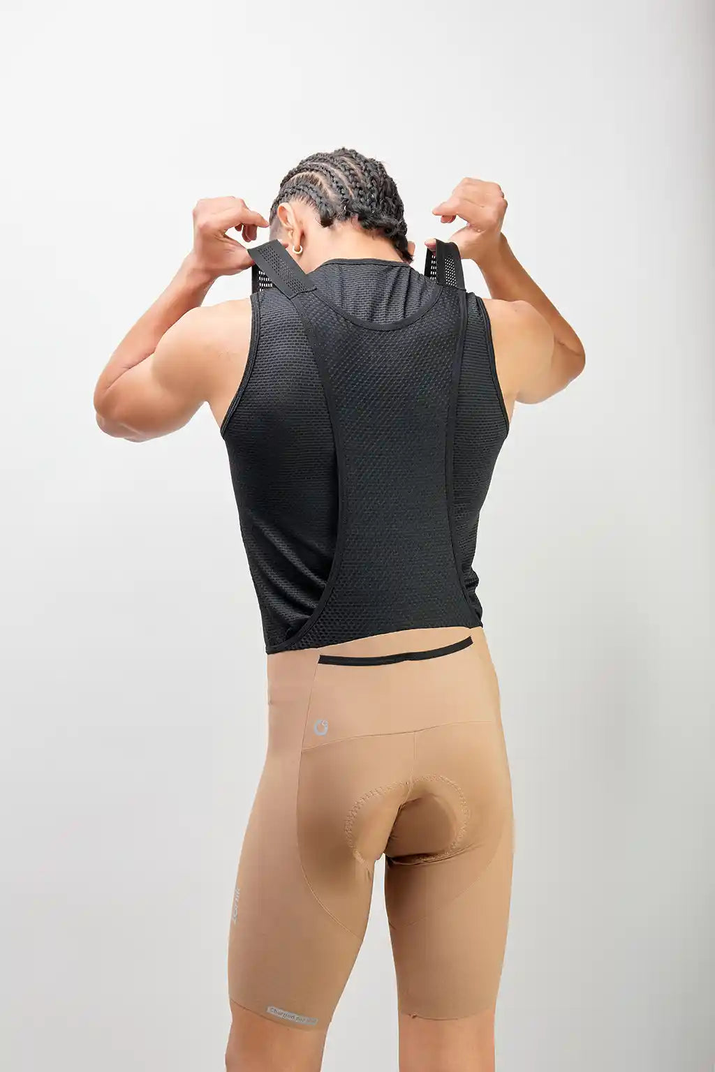 Pantaloneta Badana de Ciclismo para hombre con Banda Siliconada y cargaderas-41