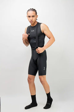 Pantaloneta Badana de Ciclismo para hombre con Banda Siliconada y cargaderas-35