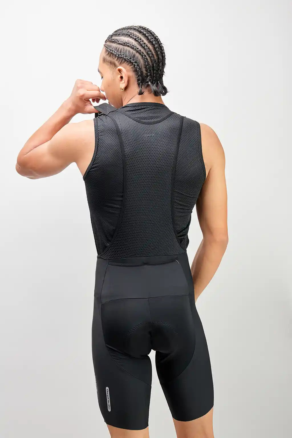 Pantaloneta Badana de Ciclismo para hombre con Banda Siliconada y cargaderas-36