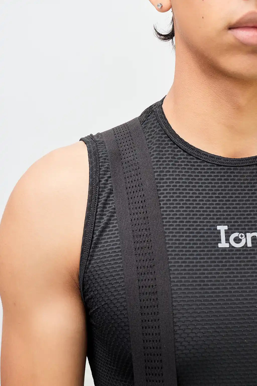 Pantaloneta Badana de Ciclismo para hombre con Banda Siliconada y cargaderas-5