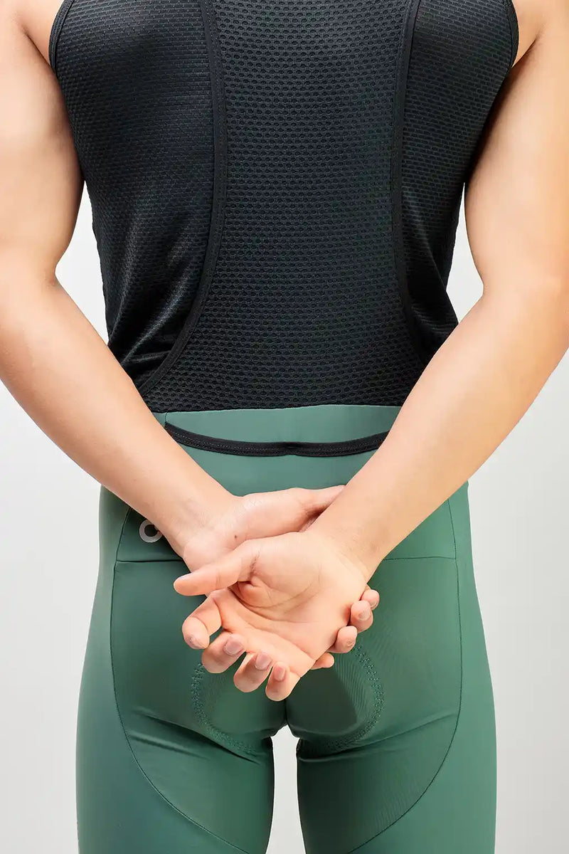 Pantaloneta Badana de Ciclismo para hombre con Banda Siliconada y cargaderas-8