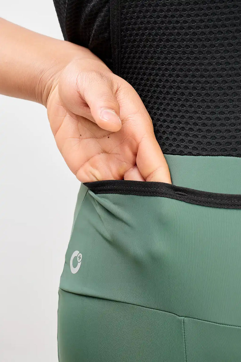 Pantaloneta Badana de Ciclismo para hombre con Banda Siliconada y cargaderas-9
