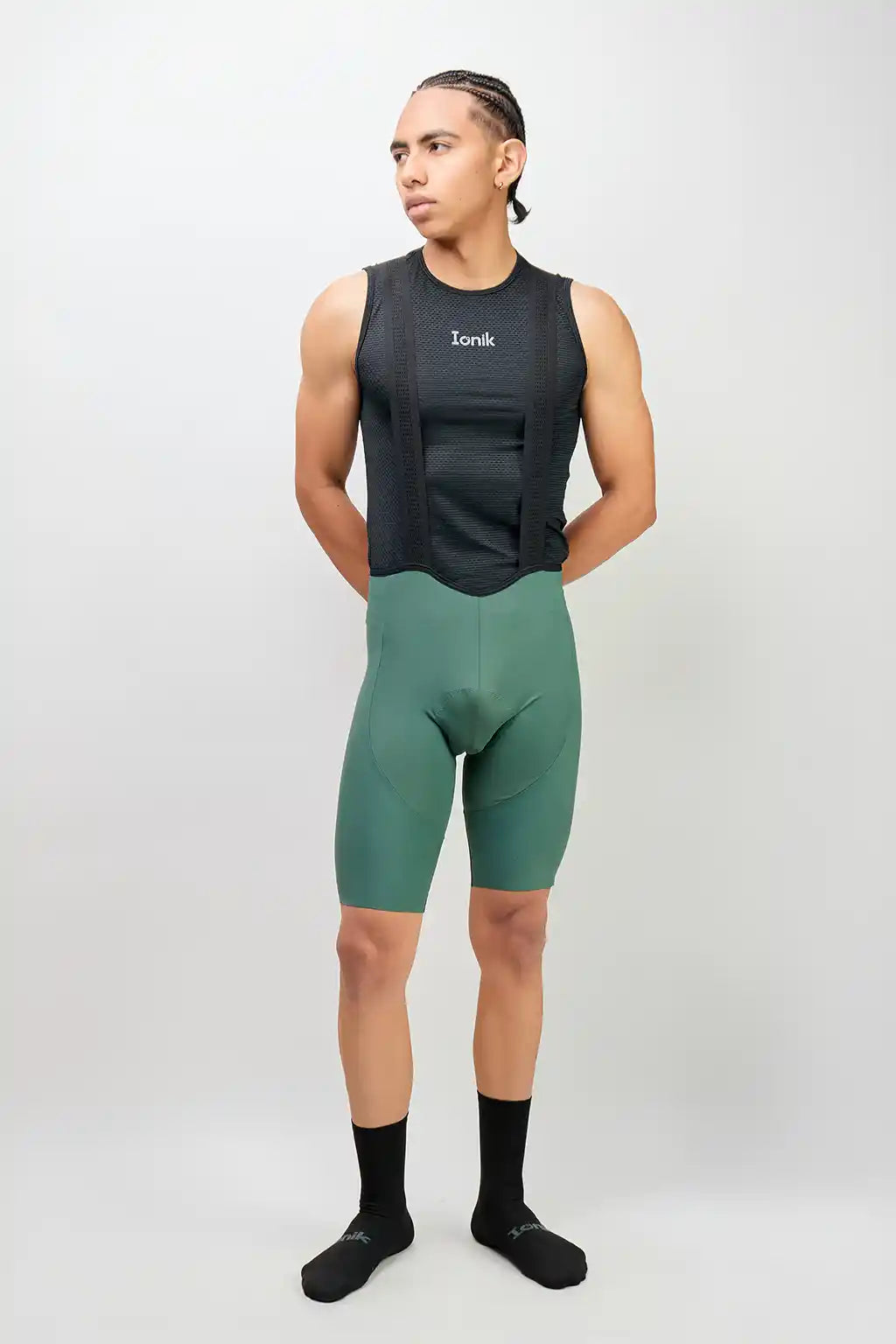 Pantaloneta Badana de Ciclismo para hombre con Banda Siliconada y cargaderas