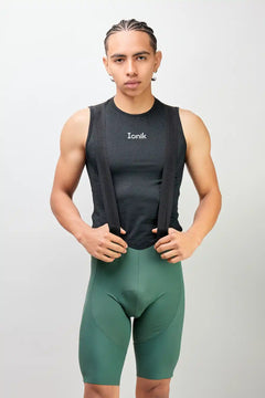 Pantaloneta Badana de Ciclismo para hombre con Banda Siliconada y cargaderas-3