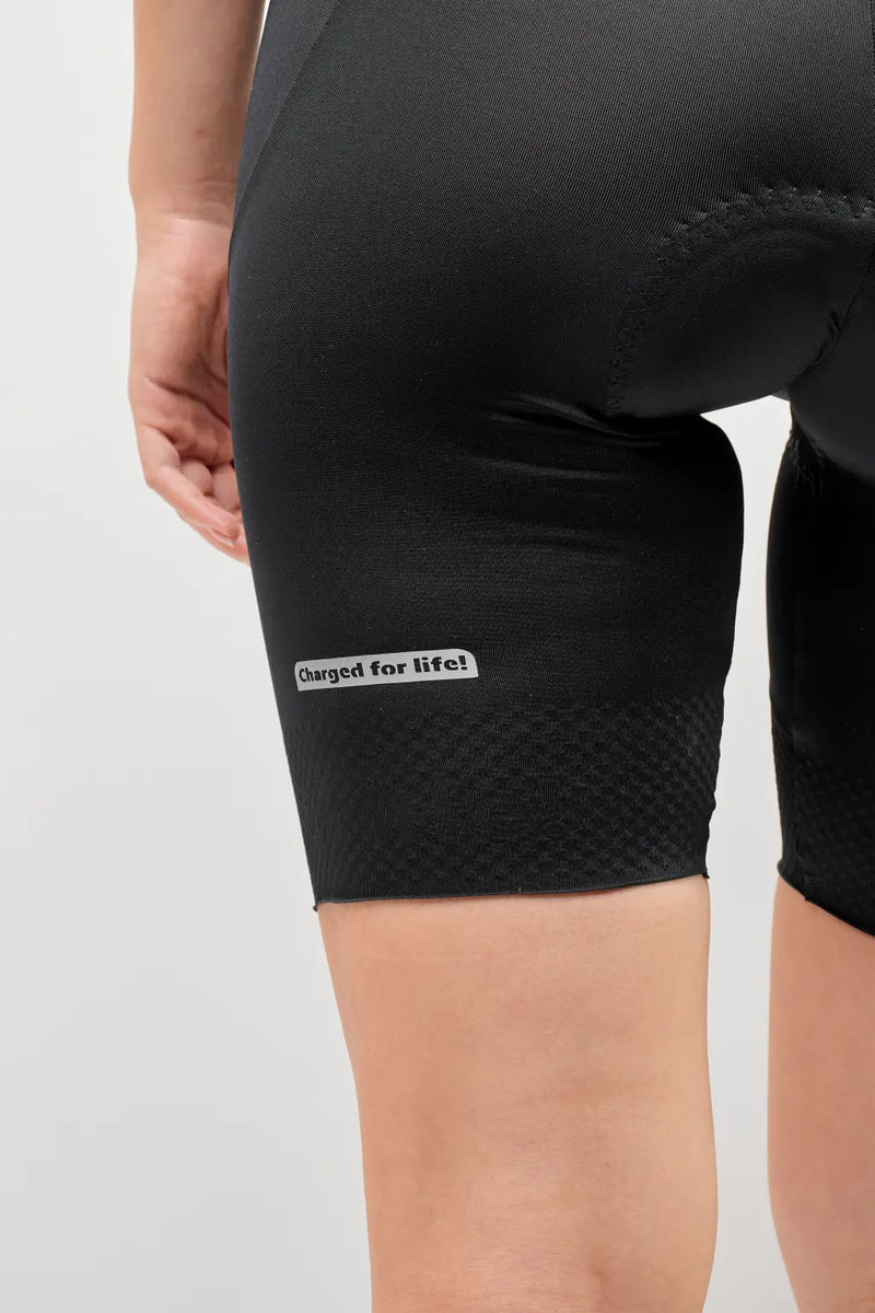 Pantaloneta Badana ONIX de ciclismo para mujer con cargadera y banda siliconada-15
