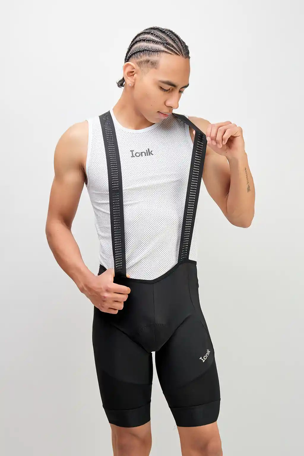 Pantaloneta Badana ONIX de ciclismo para hombre con cargadera y banda siliconada-28