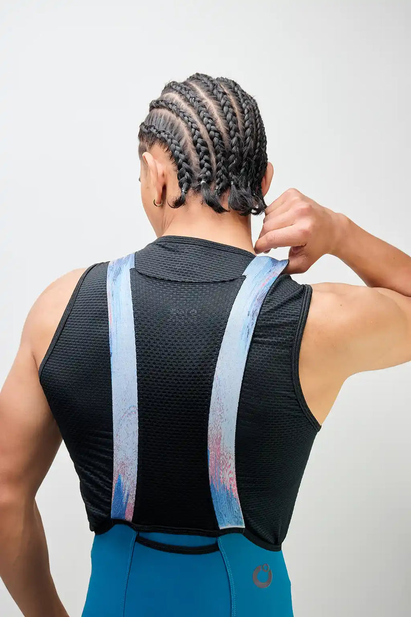 Pantaloneta Badana PRO de ciclismo para hombre con cargadera y banda siliconada-19