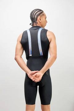 Pantaloneta Badana PRO de ciclismo para hombre con cargadera y banda siliconada-37