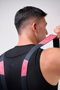 Pantaloneta Badana PRO de ciclismo para hombre con cargadera y banda siliconada-4