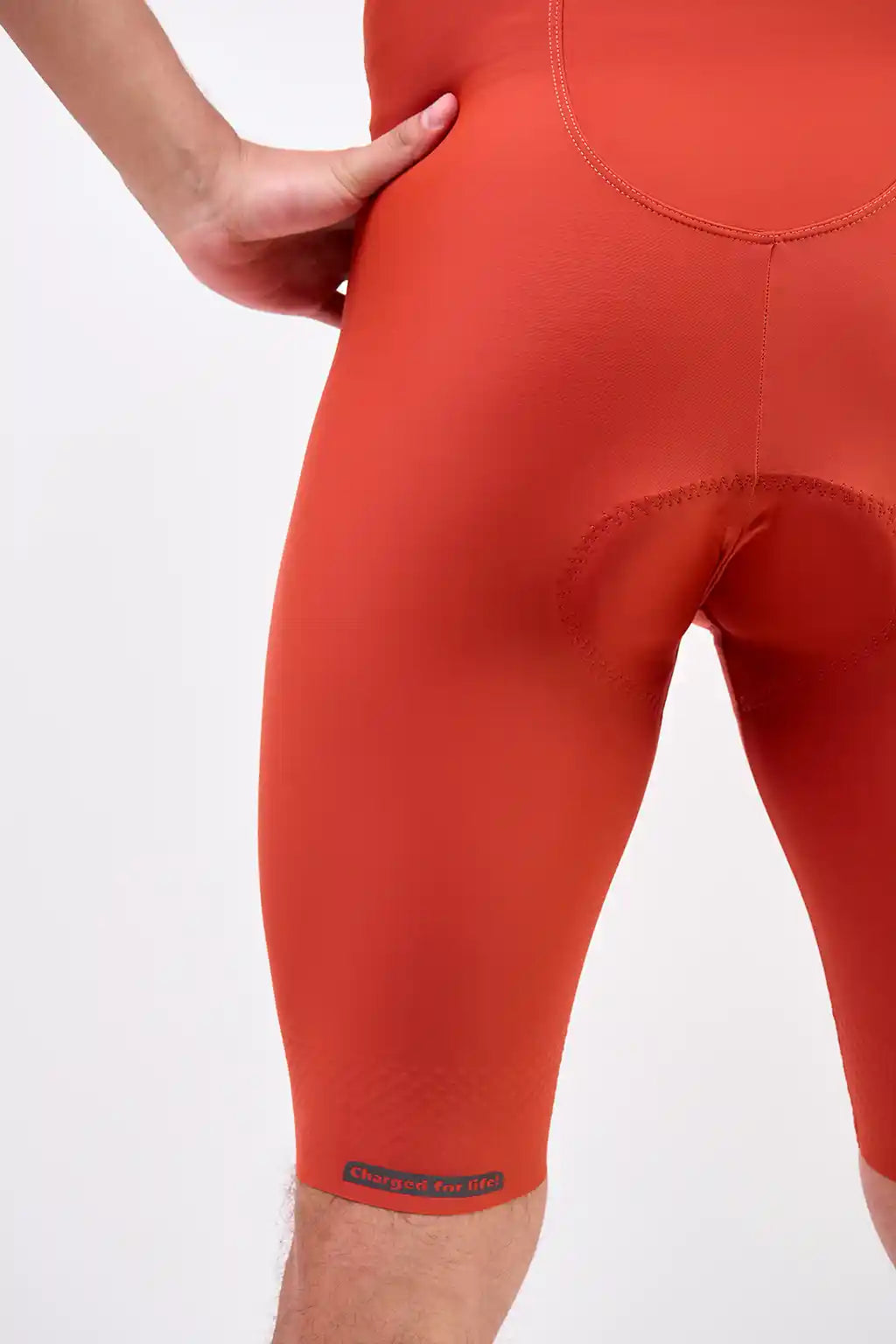 Pantaloneta Badana PRO de ciclismo para hombre con cargadera y banda siliconada-6