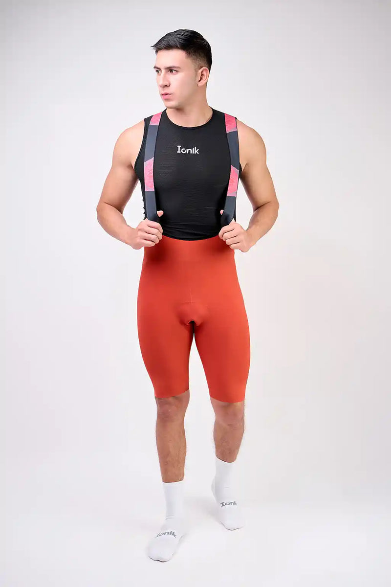 Pantaloneta Badana PRO de ciclismo para hombre con cargadera y banda siliconada-10