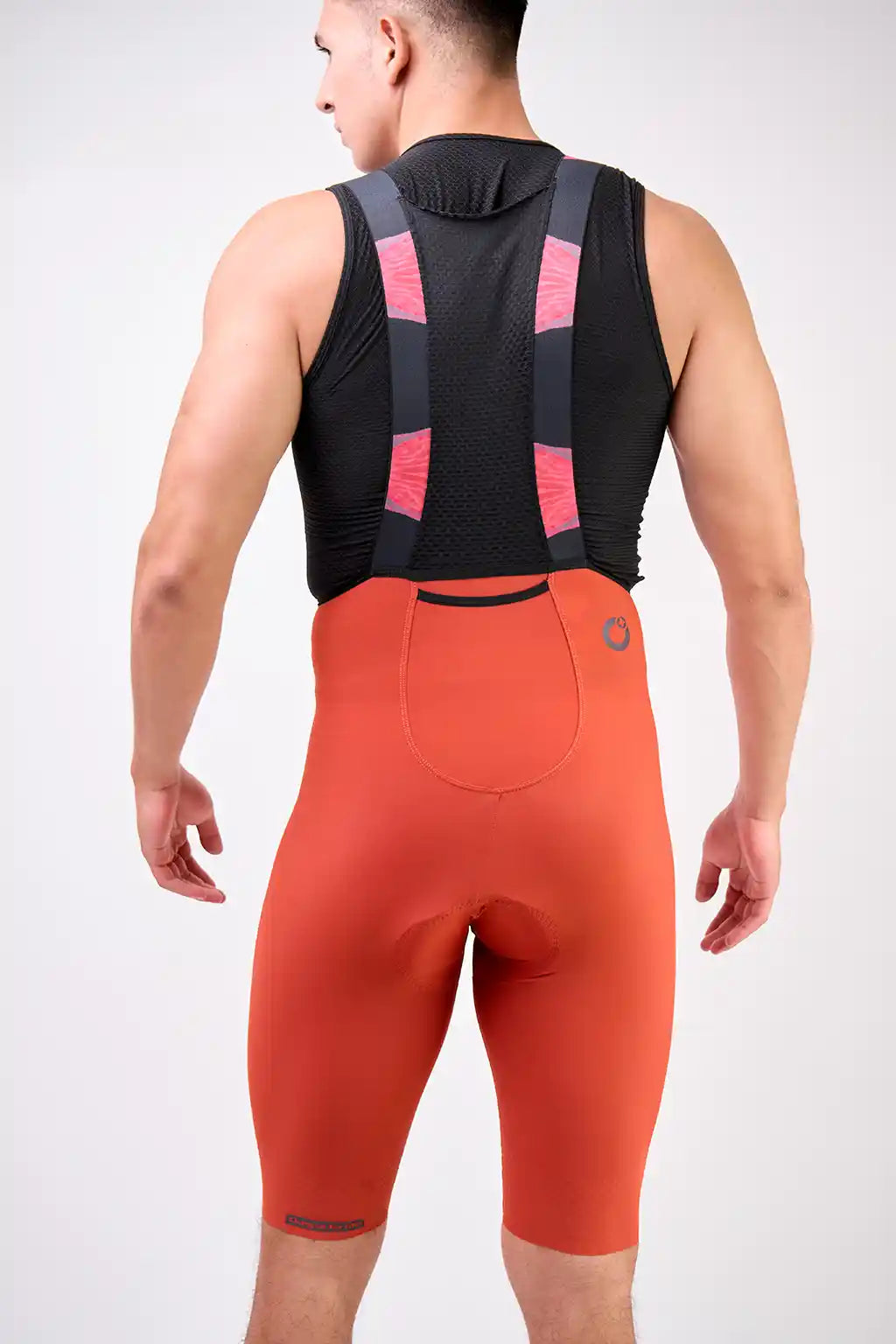 Pantaloneta Badana PRO de ciclismo para hombre con cargadera y banda siliconada-11