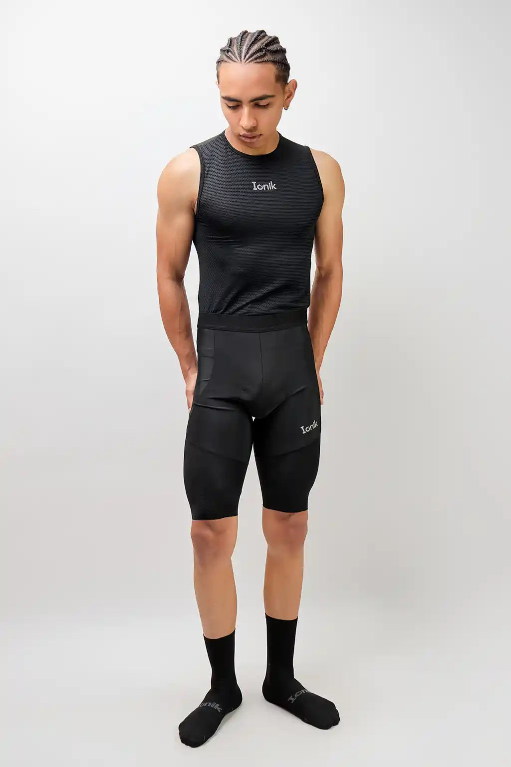 Camisilla Base Layer de ciclismo para hombre-15
