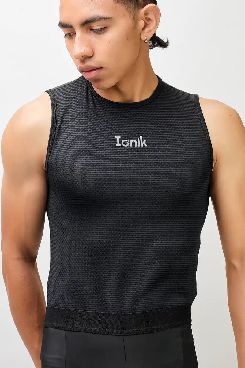 Camisilla Base Layer de ciclismo para hombre-10