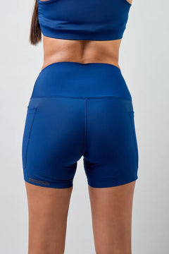 Biker Running Shorts deportivos para dama con bolsillo-20