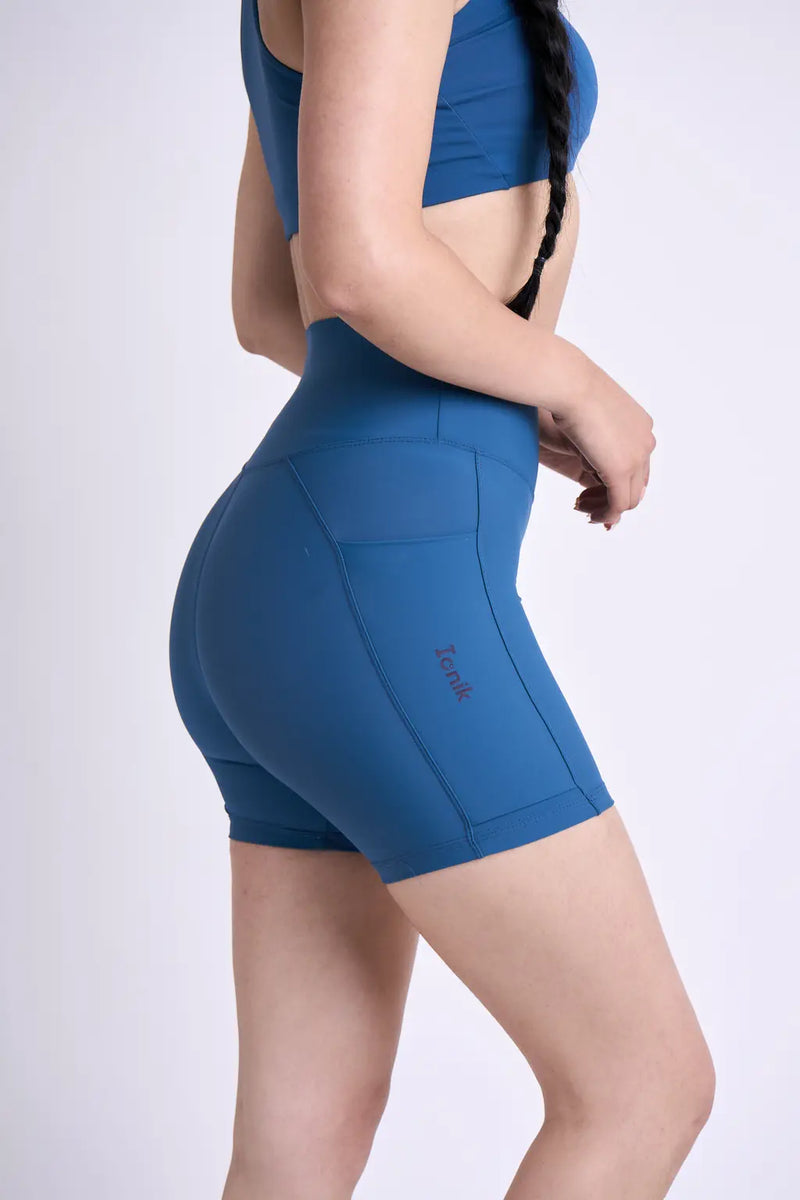Shorts deportivos Biker Peach Fitness para dama-17
