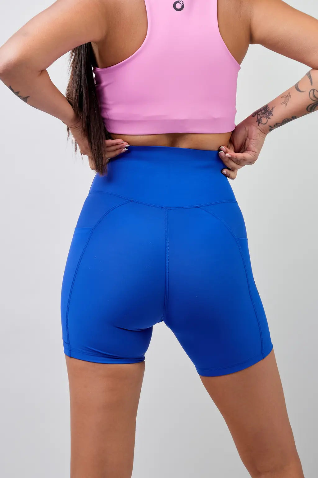 Shorts deportivos Biker Peach Fitness para dama-25