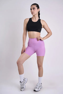 Shorts deportivos Biker Peach Fitness para dama-4