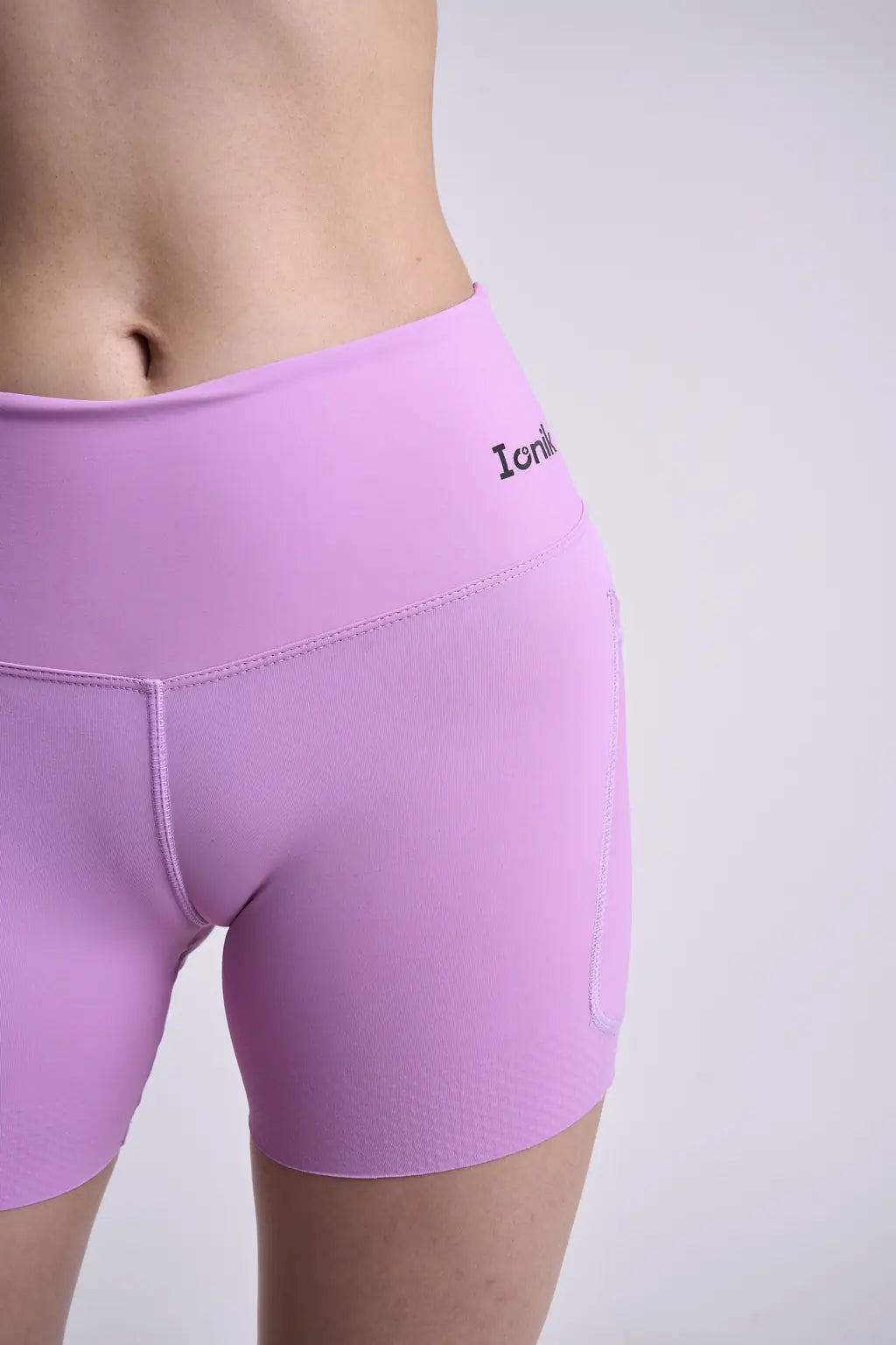 Biker Running Shorts deportivos para dama con bolsillo-23