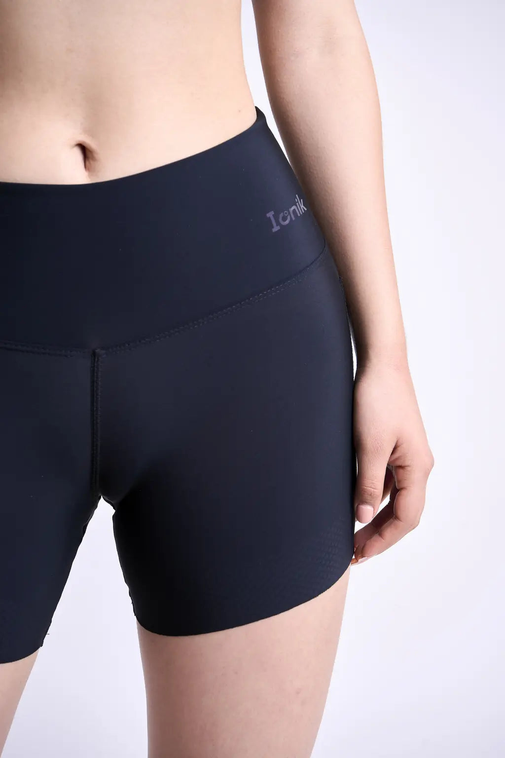 Biker Running Shorts deportivos para dama con bolsillo-8