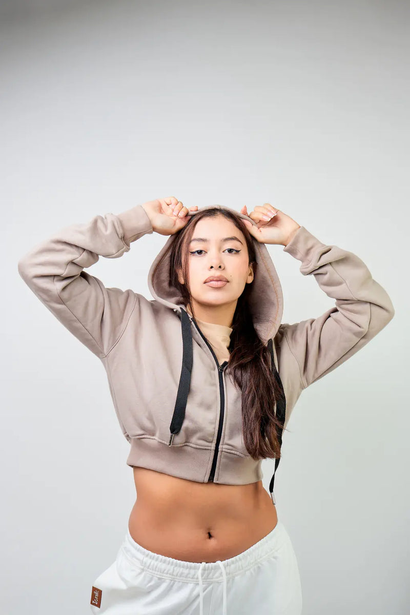 Chaqueta Polar Zipper para mujer-16
