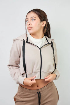 Chaqueta Polar Zipper para mujer-1