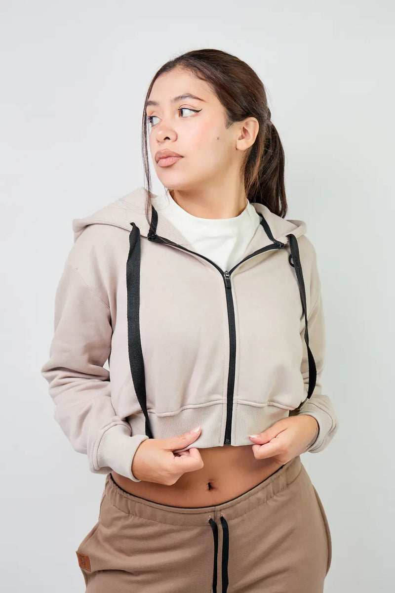 Chaqueta Polar Zipper para mujer-1