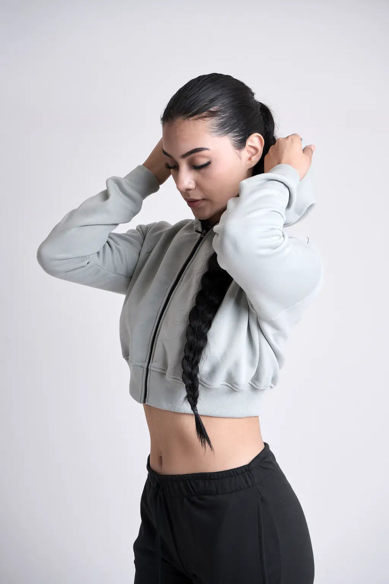 Chaqueta Polar Zipper para mujer-26