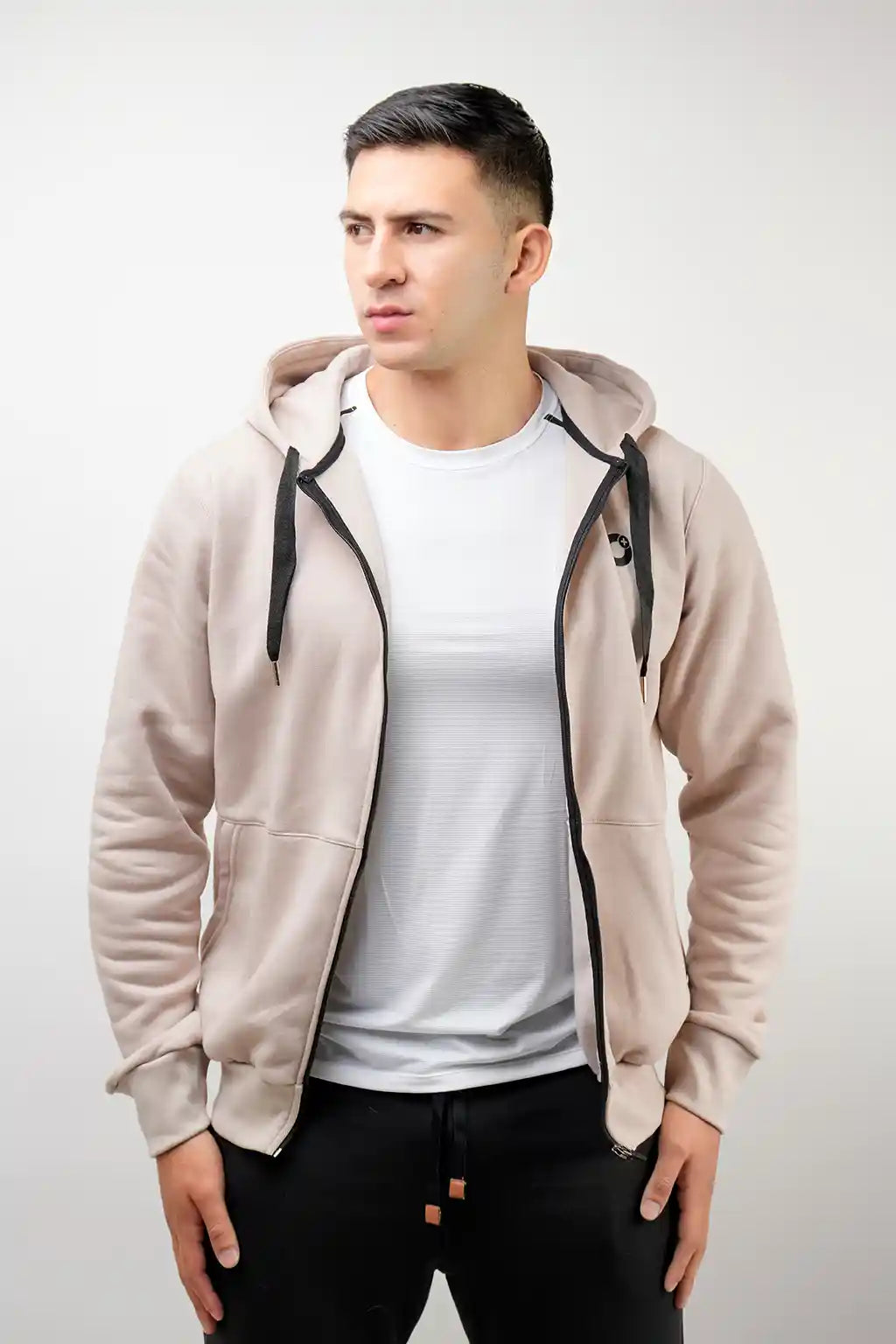 Chaqueta Polar Basic Zipper para hombre-26