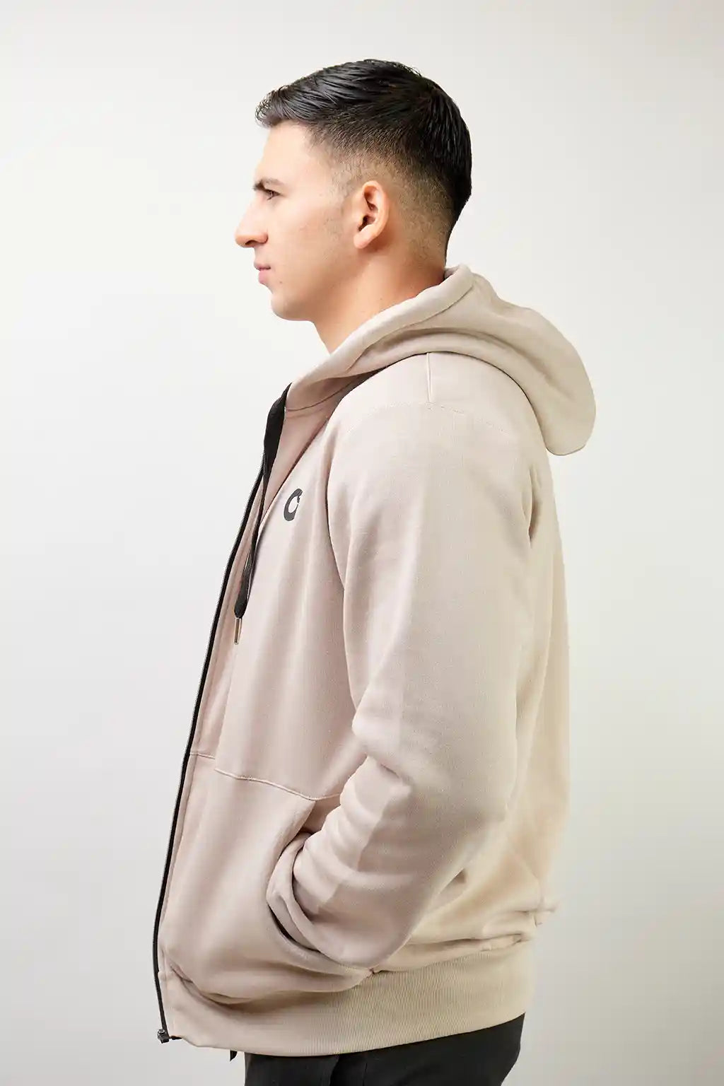 Chaqueta Polar Basic Zipper para hombre-24