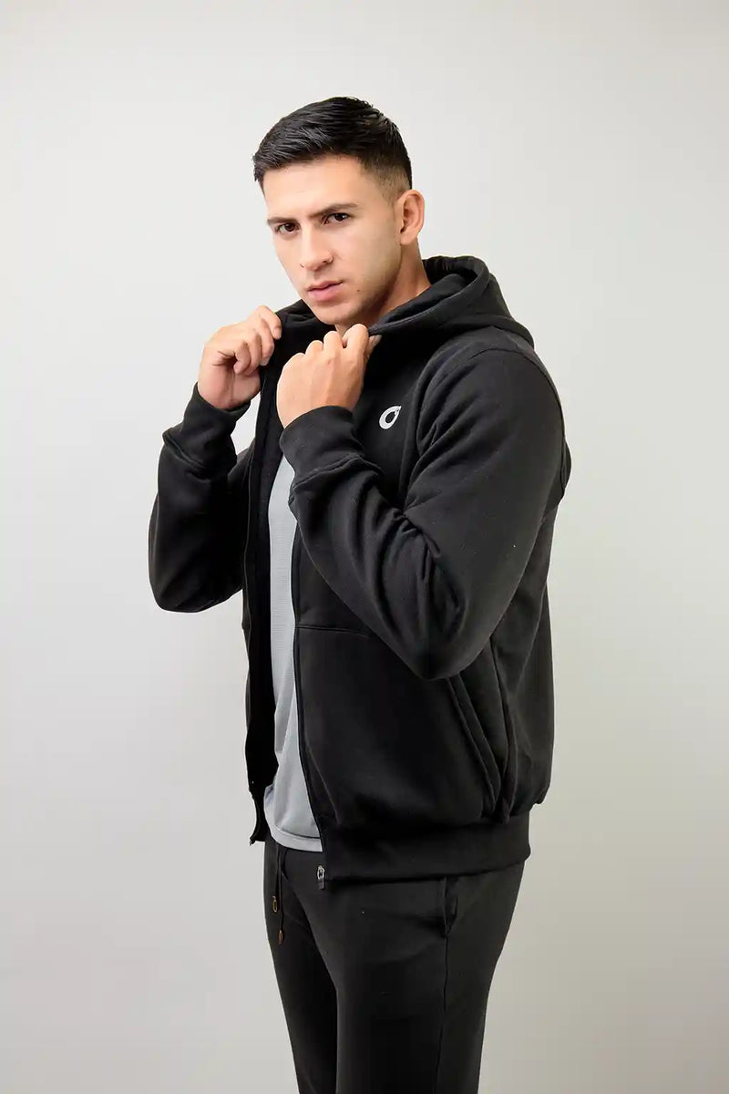 Chaqueta Polar Basic Zipper para hombre-20