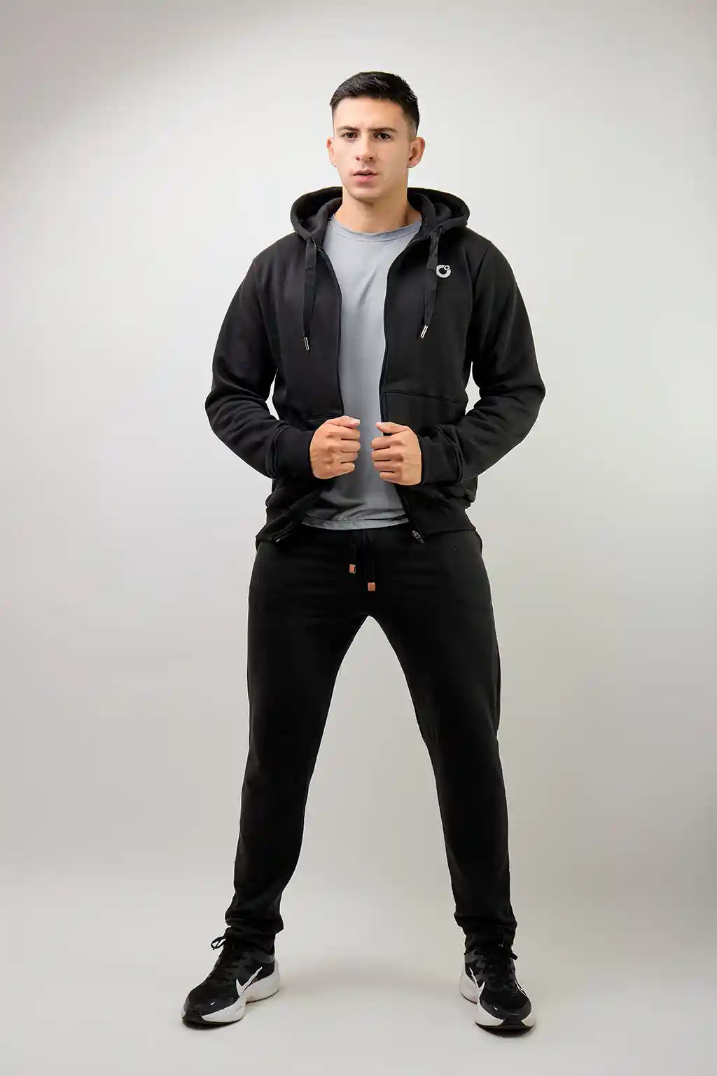 Chaqueta Polar Basic Zipper para hombre-21