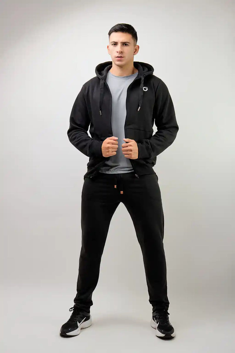 Chaqueta Polar Basic Zipper para hombre-21