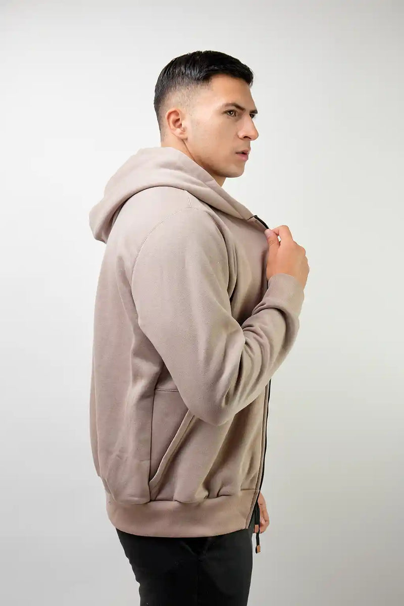 Chaqueta Polar Basic Zipper para hombre-17