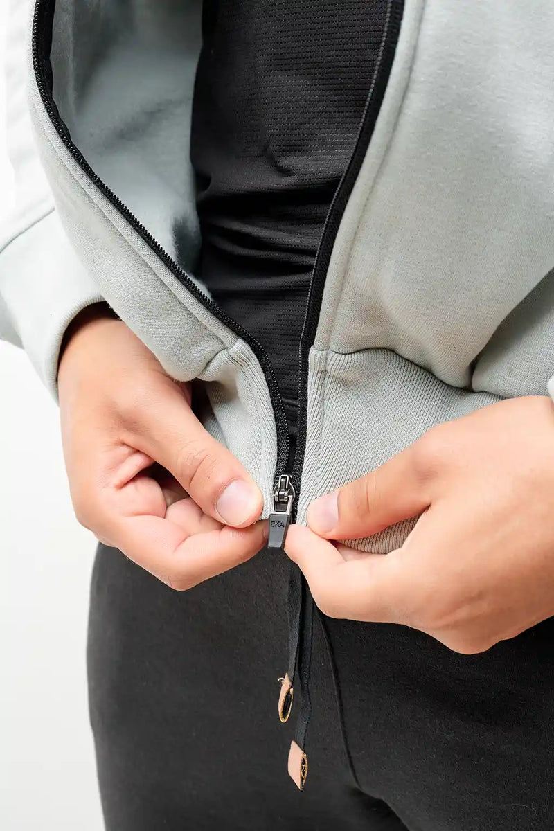 Chaqueta Polar Basic Zipper para hombre-4