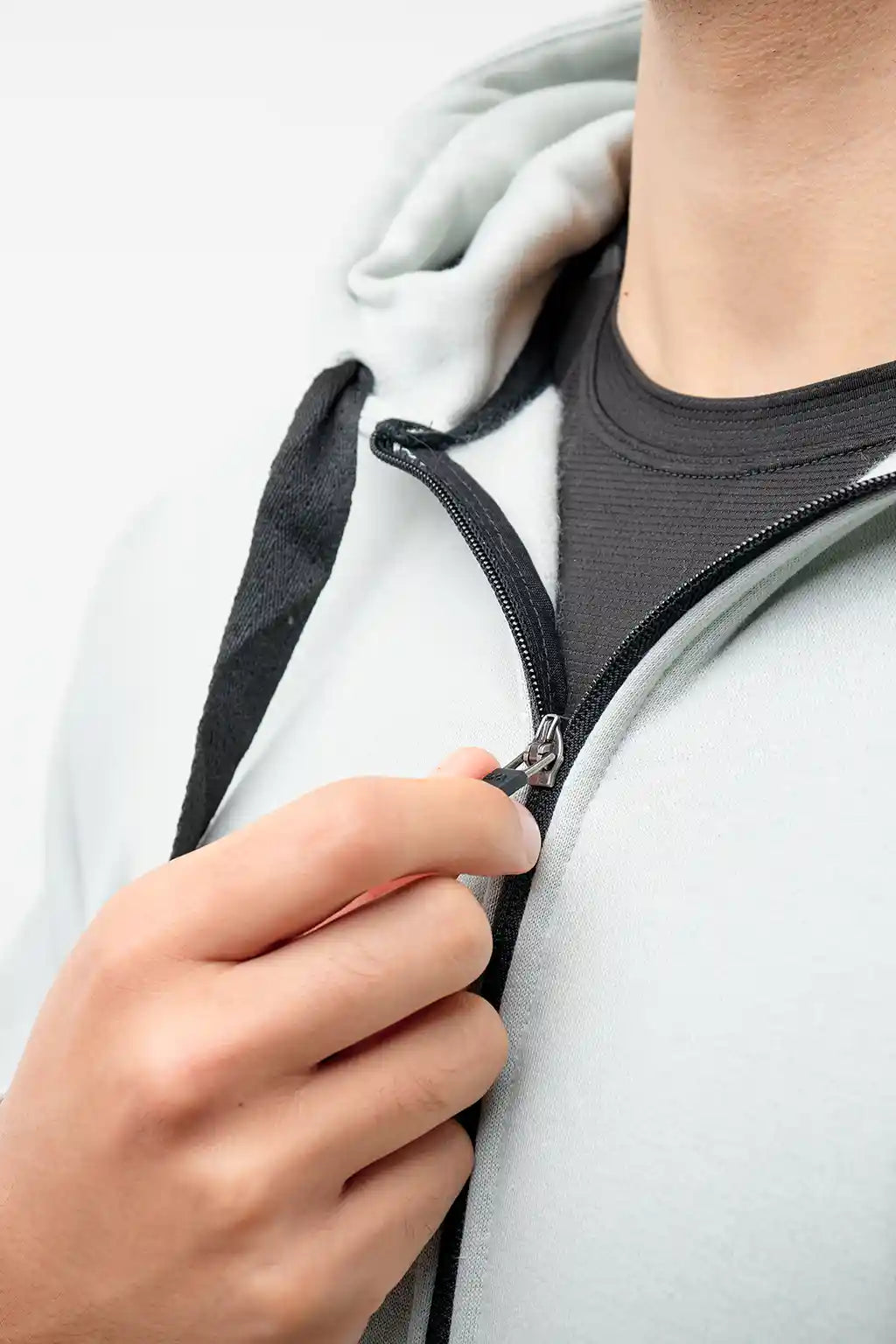 Chaqueta Polar Basic Zipper para hombre-5