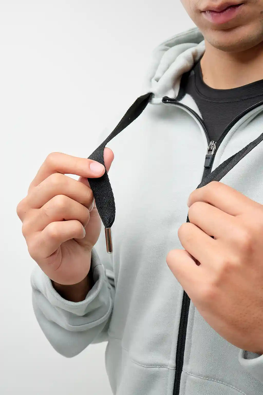 Chaqueta Polar Basic Zipper para hombre-6