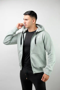 Chaqueta Polar Basic Zipper para hombre-11