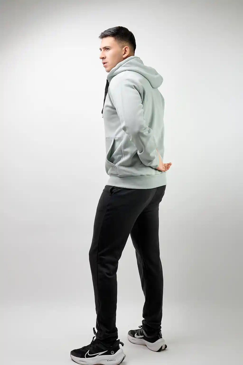 Chaqueta Polar Basic Zipper para hombre-12