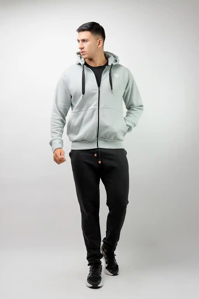 Chaqueta Polar Basic Zipper para hombre-13