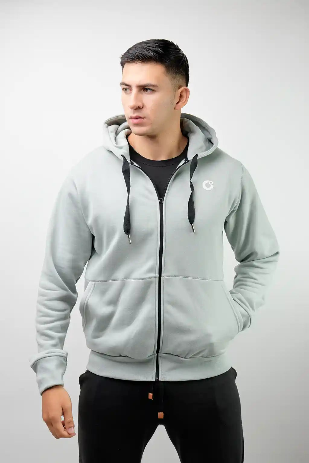 Chaqueta Polar Basic Zipper para hombre
