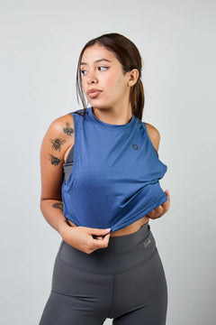 Crop Top Tank para mujer-13