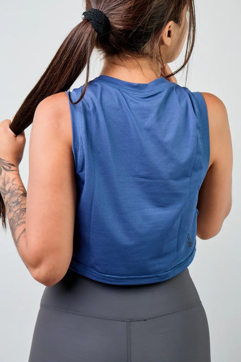 Crop Top Tank para mujer-12