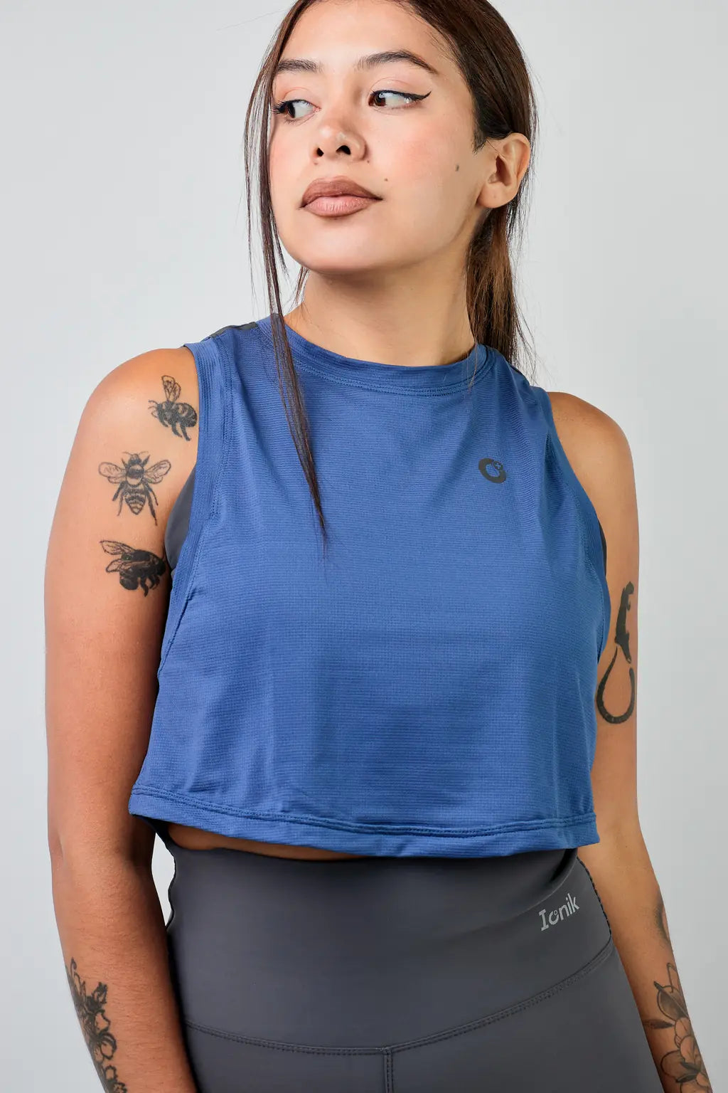 Crop Top Tank para mujer-11