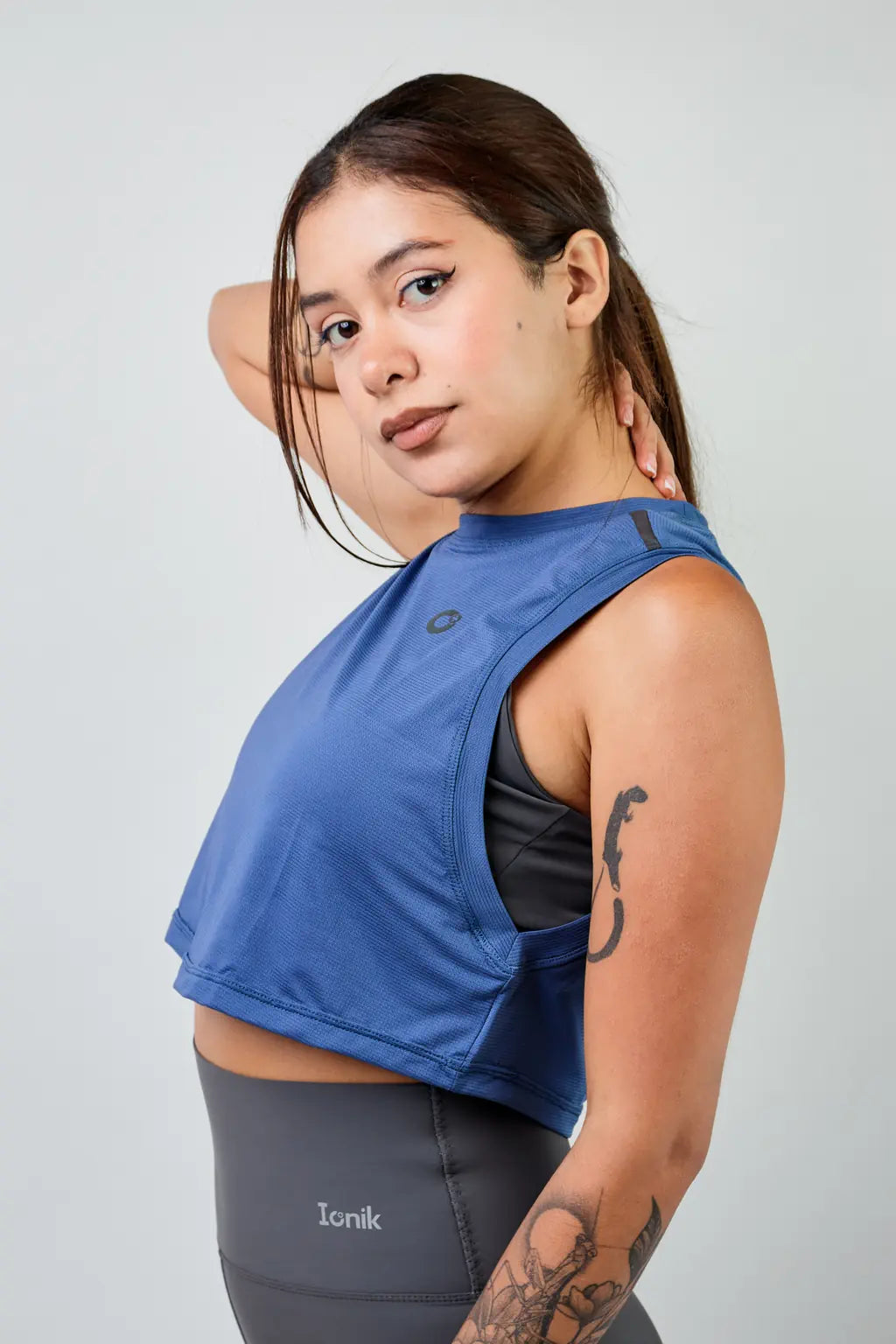 Crop Top Tank para mujer-14