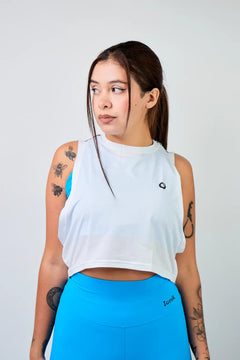 Crop Top Tank para mujer-16