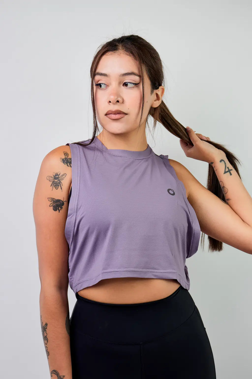 Crop Top Tank para mujer-33