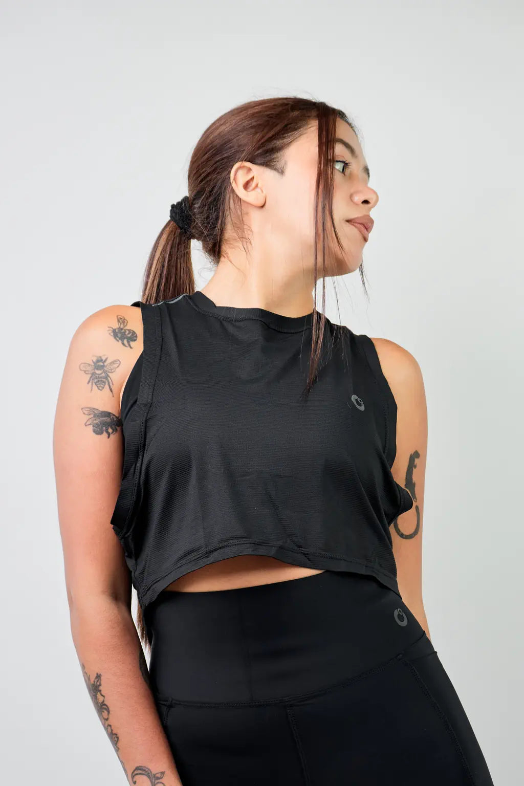 Crop Top Tank para mujer-1