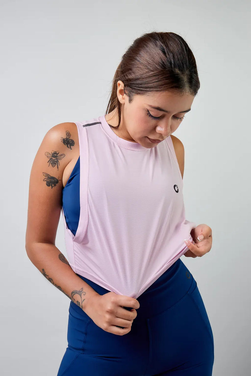 Crop Top Tank para mujer-20